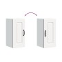 Armario de pared para cocina Kalmar madera de ingeniería blanca de , Armarios de cocina - Ref: Foro24-853537, Precio: 54,34 €...
