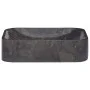 Lavabo mármol negro 40x40x10 cm de vidaXL, Lavabos - Ref: Foro24-149181, Precio: 107,21 €, Descuento: %