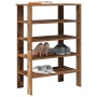 Mueble zapatero madera contrachapada madera vieja 61x32x87,5 cm de , Zapateros y organizadores de calzado - Ref: Foro24-85985...