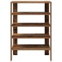 Mueble zapatero madera contrachapada madera vieja 61x32x87,5 cm de , Zapateros y organizadores de calzado - Ref: Foro24-85985...