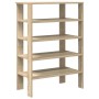 Mueble zapatero madera contrachapada roble sonoma 61x32x87,5 cm de , Zapateros y organizadores de calzado - Ref: Foro24-85985...