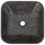 Lavabo mármol negro 40x40x10 cm de vidaXL, Lavabos - Ref: Foro24-149181, Precio: 108,90 €, Descuento: %