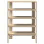 Mueble zapatero madera contrachapada roble sonoma 61x32x87,5 cm de , Zapateros y organizadores de calzado - Ref: Foro24-85985...