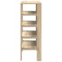 Mueble zapatero madera contrachapada roble sonoma 61x32x87,5 cm de , Zapateros y organizadores de calzado - Ref: Foro24-85985...