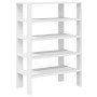 Mueble zapatero madera contrachapada blanco 61x32x87,5 cm de , Zapateros y organizadores de calzado - Ref: Foro24-859851, Pre...