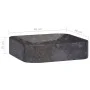 Lavabo mármol negro 40x40x10 cm de vidaXL, Lavabos - Ref: Foro24-149181, Precio: 107,21 €, Descuento: %