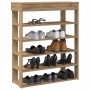 Zapatero artesanal de madera contrachapada 80x30x98 cm de , Zapateros y organizadores de calzado - Ref: Foro24-859940, Precio...