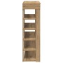 Zapatero artesanal de madera contrachapada 80x30x98 cm de , Zapateros y organizadores de calzado - Ref: Foro24-859940, Precio...