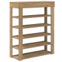 Zapatero artesanal de madera contrachapada 80x30x98 cm de , Zapateros y organizadores de calzado - Ref: Foro24-859940, Precio...