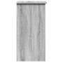 Escritorio con estantes contrachapada gris sonoma 84x40x78 cm de , Escritorios - Ref: Foro24-860450, Precio: 71,62 €, Descuen...