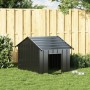 Caseta para perros con techo acero galvanizado 83x130x85 cm de , Casetas para perros - Ref: Foro24-4100915, Precio: 114,61 €,...