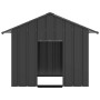 Caseta para perros con techo acero galvanizado 131x101x102 cm de , Casetas para perros - Ref: Foro24-4100917, Precio: 112,78 ...