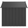 Caseta para perros con techo acero galvanizado 131x101x102 cm de , Casetas para perros - Ref: Foro24-4100917, Precio: 112,78 ...