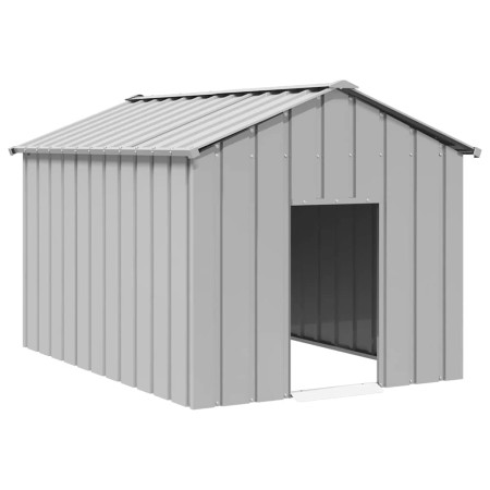 Caseta para perros con techo acero galvanizado 113x153x101 cm de , Casetas para perros - Ref: Foro24-4100920, Precio: 125,22 ...
