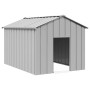Caseta para perros con techo acero galvanizado 113x153x101 cm de , Casetas para perros - Ref: Foro24-4100920, Precio: 125,22 ...