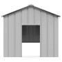 Caseta para perros con techo acero galvanizado 113x153x101 cm de , Casetas para perros - Ref: Foro24-4100920, Precio: 125,22 ...