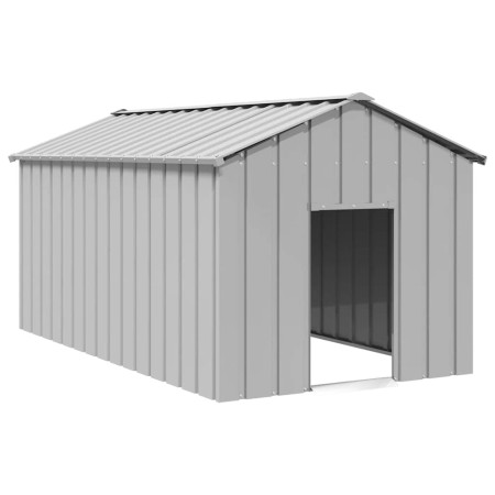 Caseta para perros con techo acero galvanizado 114x202x101 cm de , Casetas para perros - Ref: Foro24-4100922, Precio: 169,98 ...