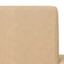 Sofá cama infantil felpa suave color crema de , Mobiliario para bebés y niños pequeños - Ref: Foro24-4104787, Precio: 38,43 €...