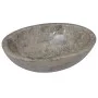 Lavabo gris mármol 53x40x15 cm de vidaXL, Lavabos - Ref: Foro24-149173, Precio: 167,51 €, Descuento: %
