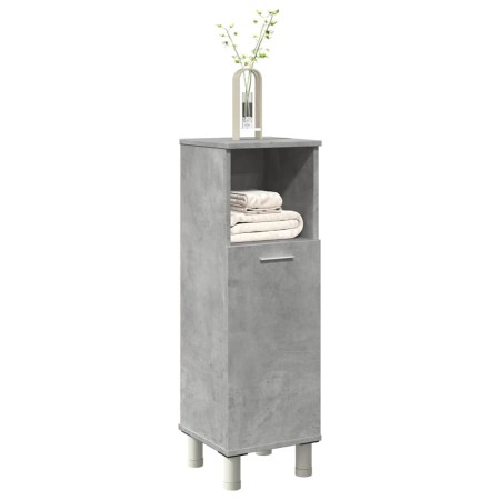 Armario de baño madera contrachapada gris 30x30x95 cm de , Muebles de baño - Ref: Foro24-856136, Precio: 45,87 €, Descuento: %