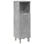 Armario de baño madera contrachapada gris 30x30x95 cm de , Muebles de baño - Ref: Foro24-856136, Precio: 45,87 €, Descuento: %
