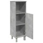 Armario de baño madera contrachapada gris 30x30x95 cm de , Muebles de baño - Ref: Foro24-856136, Precio: 45,87 €, Descuento: %