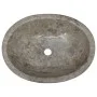 Marble gray sink 53x40x15 cm by vidaXL, Sinks - Ref: Foro24-149173, Price: 167,51 €, Discount: %