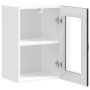 Armario pared cocina puerta de cristal Kalmar negra de , Armarios de cocina - Ref: Foro24-853528, Precio: 56,48 €, Descuento: %