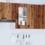 Armario pared cocina puerta de cristal Kalmar madera vieja de , Armarios de cocina - Ref: Foro24-853535, Precio: 57,86 €, Des...