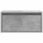 Mesitas de noche de pared con luces LED 2 uds gris hormigón de , Muebles TV - Ref: Foro24-860218, Precio: 93,46 €, Descuento: %