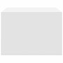 Mesita de noche de pared con luces LED blanco de , Muebles TV - Ref: Foro24-860211, Precio: 54,81 €, Descuento: %