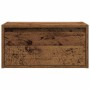 Mesitas de noche de pared luces LED 2 unidades madera antigua de , Muebles TV - Ref: Foro24-860226, Precio: 103,64 €, Descuen...