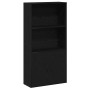 Estantería de madera de ingeniería roble negro 60x24x120 cm de , Librerías y estanterías - Ref: Foro24-860419, Precio: 73,34 ...