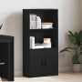 Estantería de madera de ingeniería roble negro 60x24x120 cm de , Librerías y estanterías - Ref: Foro24-860419, Precio: 73,34 ...