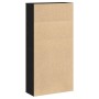 Estantería de madera de ingeniería roble negro 60x24x120 cm de , Librerías y estanterías - Ref: Foro24-860419, Precio: 73,34 ...
