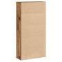 Estantería madera de ingeniería color envejecido 60x24x120 cm de , Librerías y estanterías - Ref: Foro24-860425, Precio: 68,9...