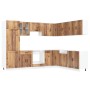 Mueble cocina Lucca madera vieja 14 pzas madera contrachapada de , Armarios de cocina - Ref: Foro24-3314989, Precio: 1,00 €, ...