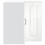 Armario de cocina de esquina pared Kalmar blanca de alto brillo de , Armarios de cocina - Ref: Foro24-853619, Precio: 93,85 €...