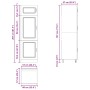 Armario de cocina Kalmar madera de ingeniería gris hormigón de , Armarios de cocina - Ref: Foro24-853631, Precio: 212,85 €, D...
