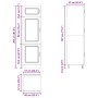 Armario de cocina Kalmar madera contrachapada sonoma gris de , Armarios de cocina - Ref: Foro24-853633, Precio: 222,81 €, Des...