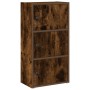 Estantería madera de ingeniería roble ahumado 40x24x77 cm de , Librerías y estanterías - Ref: Foro24-860368, Precio: 54,90 €,...