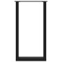 Patas de mesa de centro forma U 2uds acero negro 40x(90-91) cm de , Patas para mesas - Ref: Foro24-4013216, Precio: 116,00 €,...