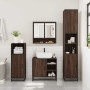 Set de muebles baño 2 pzas madera contrachapada marrón roble de , Muebles de baño - Ref: Foro24-3300939, Precio: 151,54 €, De...
