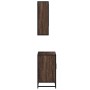 Set de muebles baño 2 pzas madera contrachapada marrón roble de , Muebles de baño - Ref: Foro24-3300939, Precio: 151,54 €, De...
