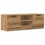Mueble de TV madera contrachapada artisan roble 102x35x36,5 cm de , Muebles TV - Ref: Foro24-856859, Precio: 74,15 €, Descuen...