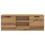 Mueble de TV madera contrachapada artisan roble 102x35x36,5 cm de , Muebles TV - Ref: Foro24-856859, Precio: 74,15 €, Descuen...