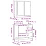 Juego de muebles de baño 2 pzas madera contrachapada negro de , Muebles de baño - Ref: Foro24-3300905, Precio: 155,62 €, Desc...