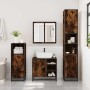 Set de muebles baño 2 pzas madera contrachapada roble ahumado de , Muebles de baño - Ref: Foro24-3300907, Precio: 150,49 €, D...