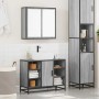 Set de muebles de baño 2 pzas madera contrachapada gris sonoma de , Muebles de baño - Ref: Foro24-3300913, Precio: 154,90 €, ...