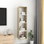 Mueble TV pared madera contrachapada blanco roble 37x37x142,5cm de vidaXL, Muebles TV - Ref: Foro24-805494, Precio: 66,32 €, ...
